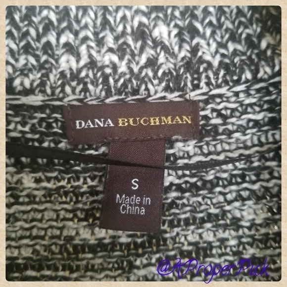 Dana Buchman Marled Open Cardi - Picture 3 of 7